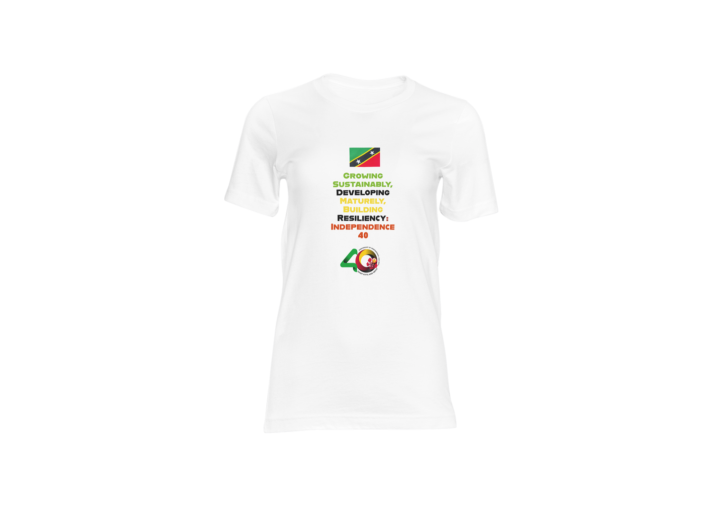 SKN Independence 40th Anniversary T-Shirt v2